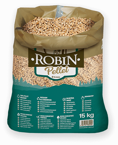 worek pelletu opałowego Robin do kupienia w Ryglicach lub sklepie internetowym